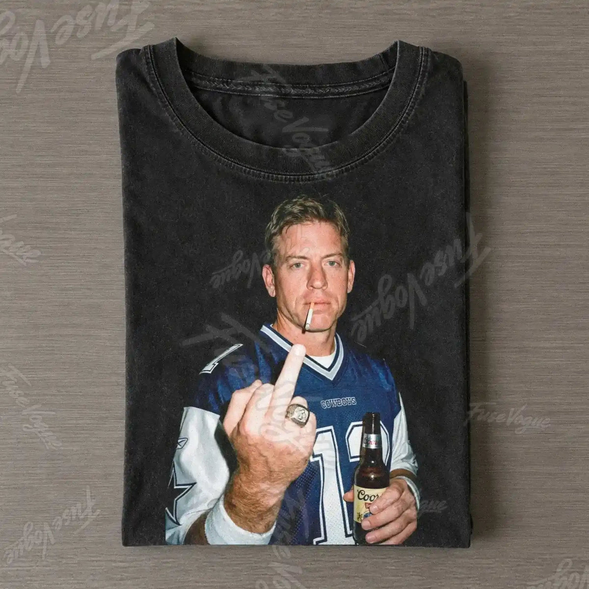Troy Aikman Football T-shirt [3c796525] - FUSEVOGUE