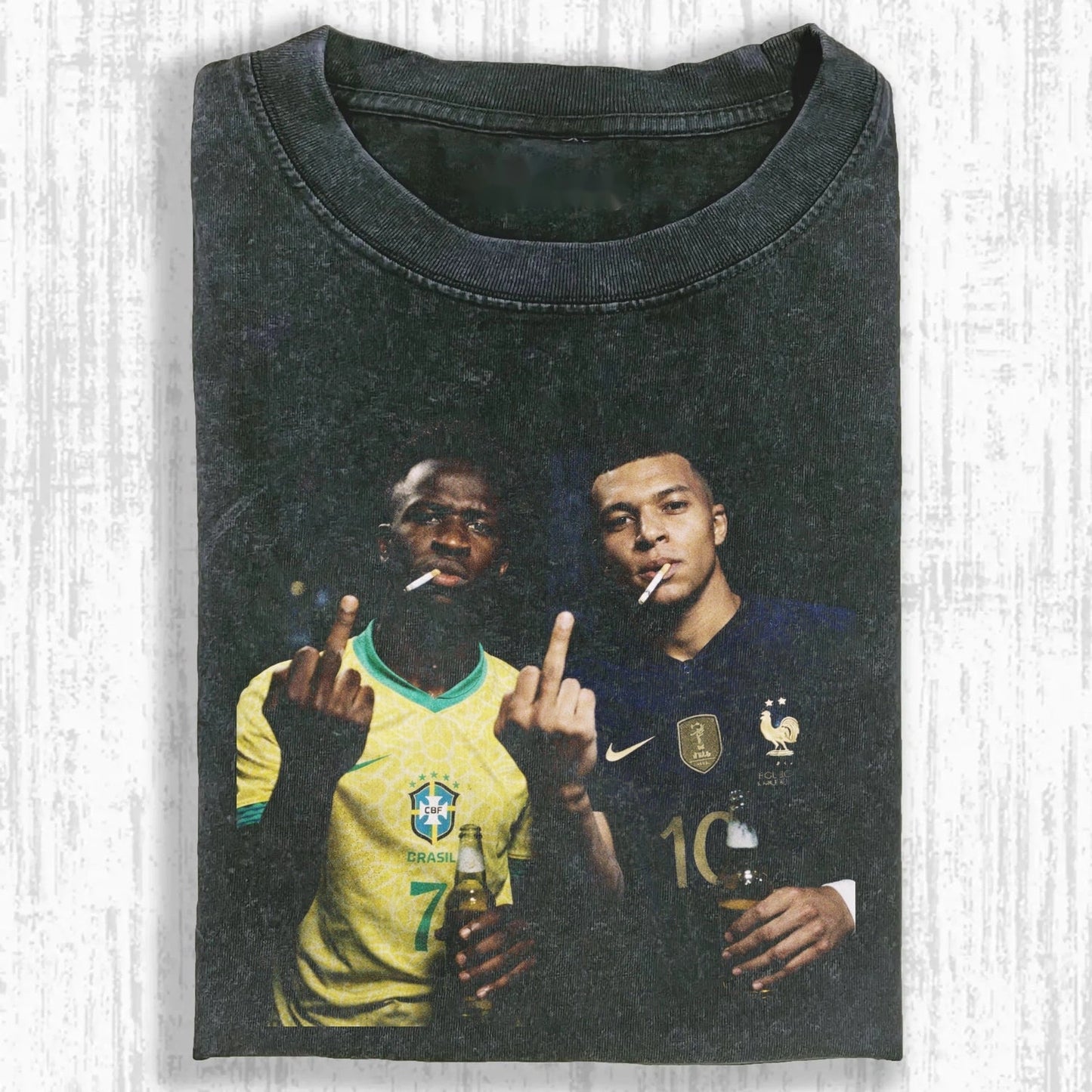 Vinicius Junior ＆ Mbappe Tee - FuseVogue