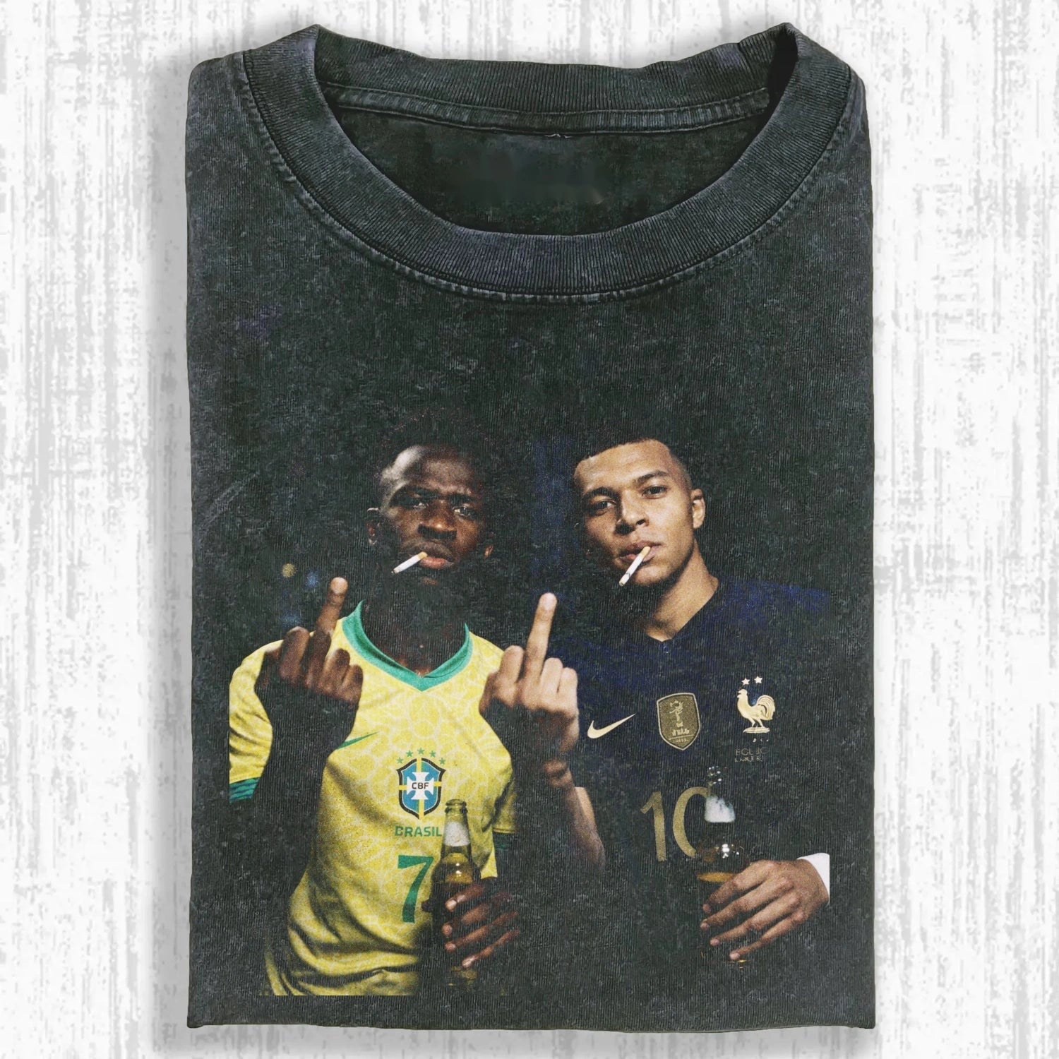 Vinicius Junior ＆ Mbappe Tee - FuseVogue