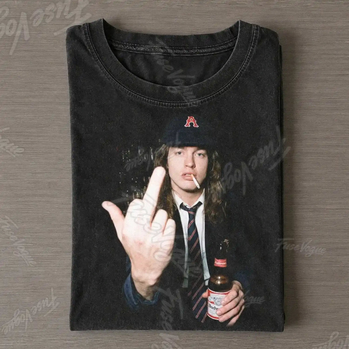 Vintage Angus Young Tee [8554ccf8] - FUSEVOGUE