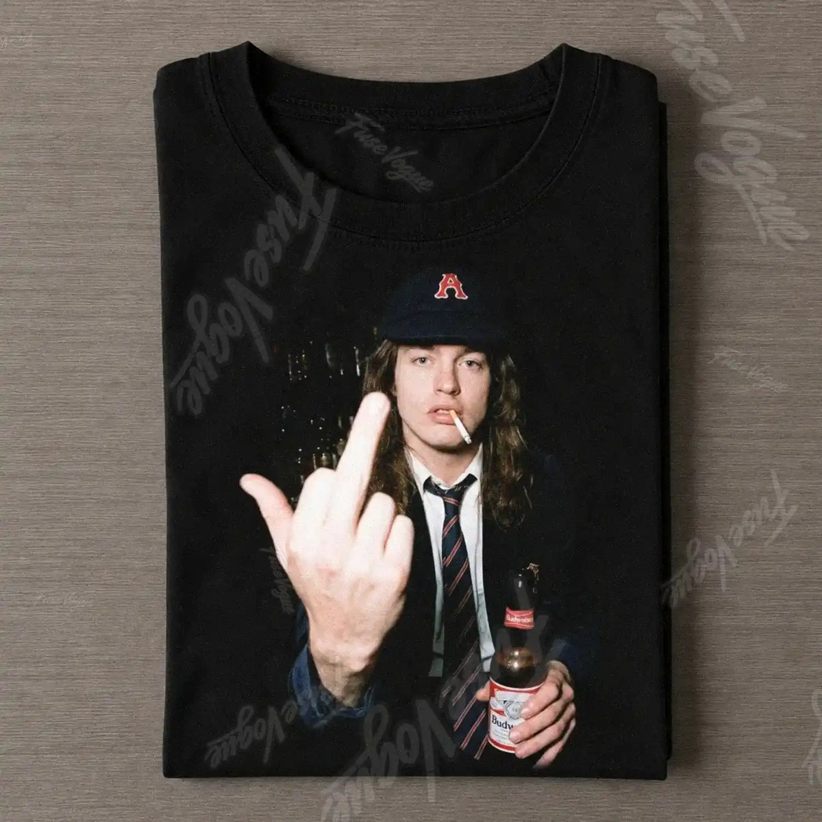 Vintage Angus Young Tee [8554ccf8] - FUSEVOGUE