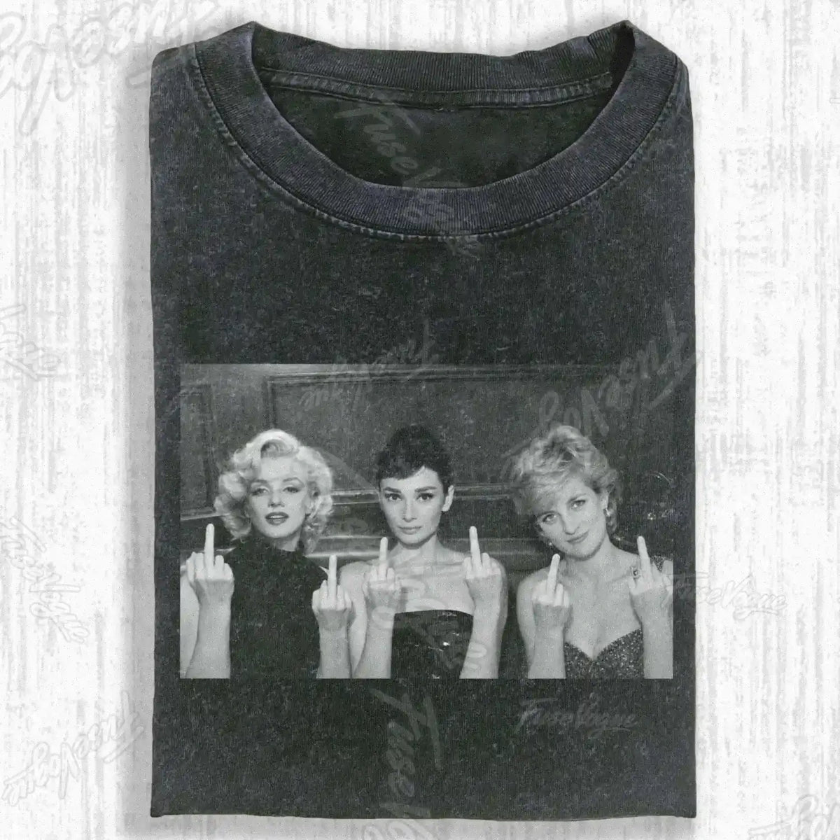 VINTAGE GIRLS ATTITUDE T-SHIRT - FUSEVOGUE