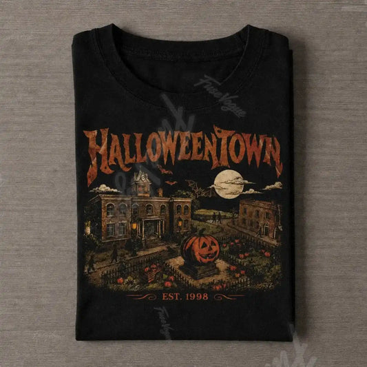 Vintage Halloween Ghost T-shirt - FUSEVOGUE