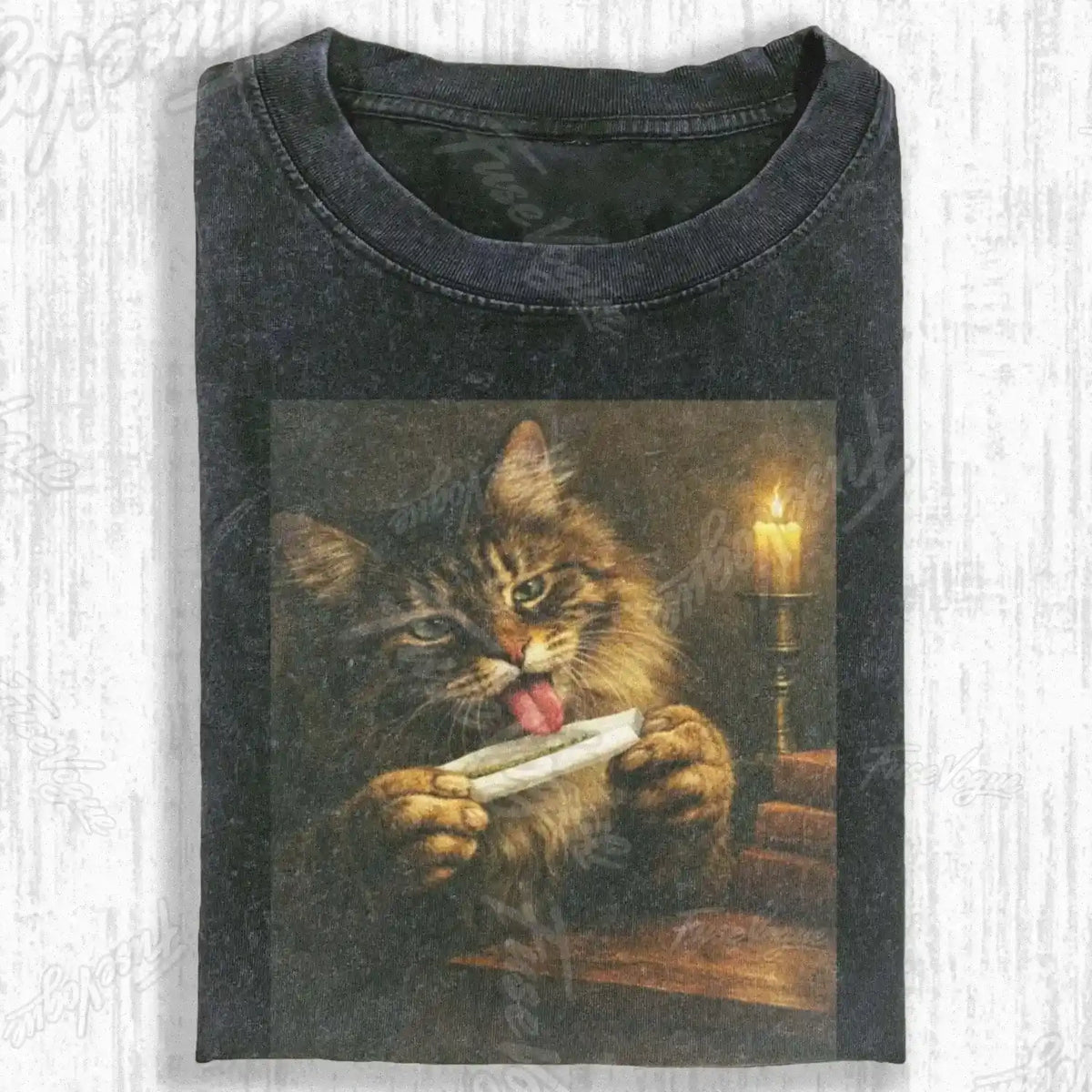 WACKY CAT T-SHIRT - FUSEVOGUE