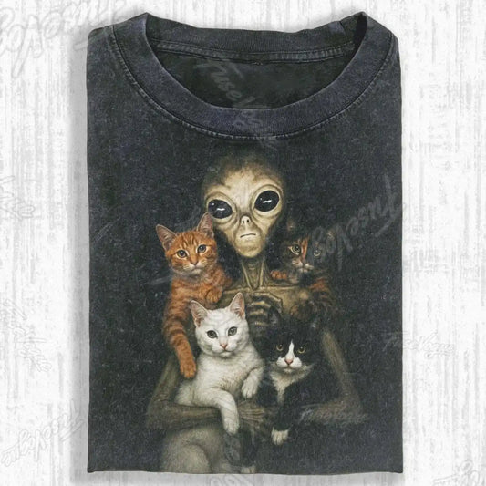 WACKY CAT T-SHIRT - FUSEVOGUE