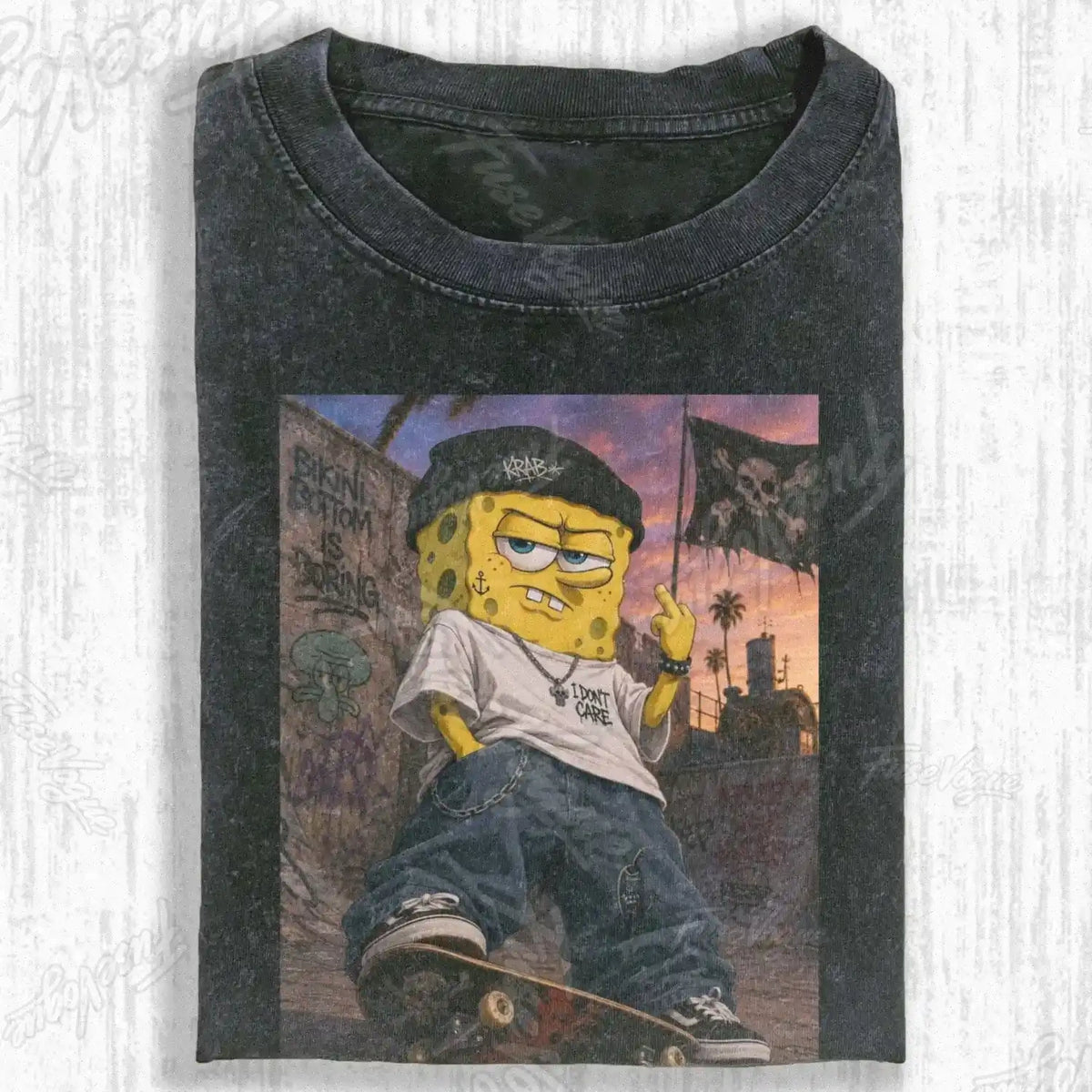 WEALTH STACK SCENE T-SHIRT - FUSEVOGUE
