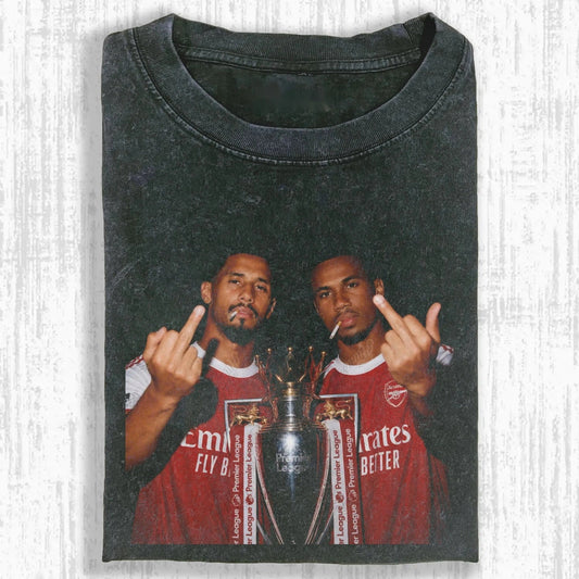 William Saliba & Gabriel Magalhaes Champion Tee 3.0