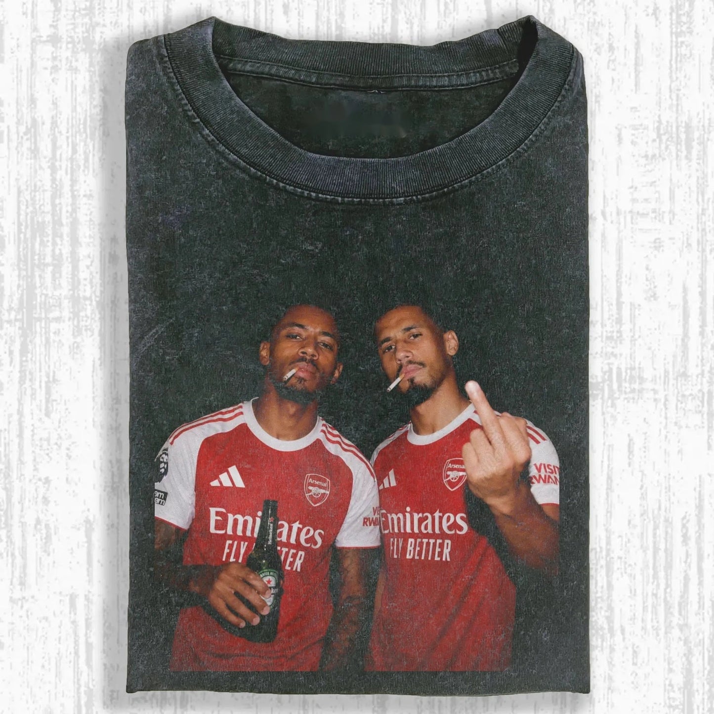 William Saliba ＆ Gabriel Magalhães Tee 2.0 - FuseVogue