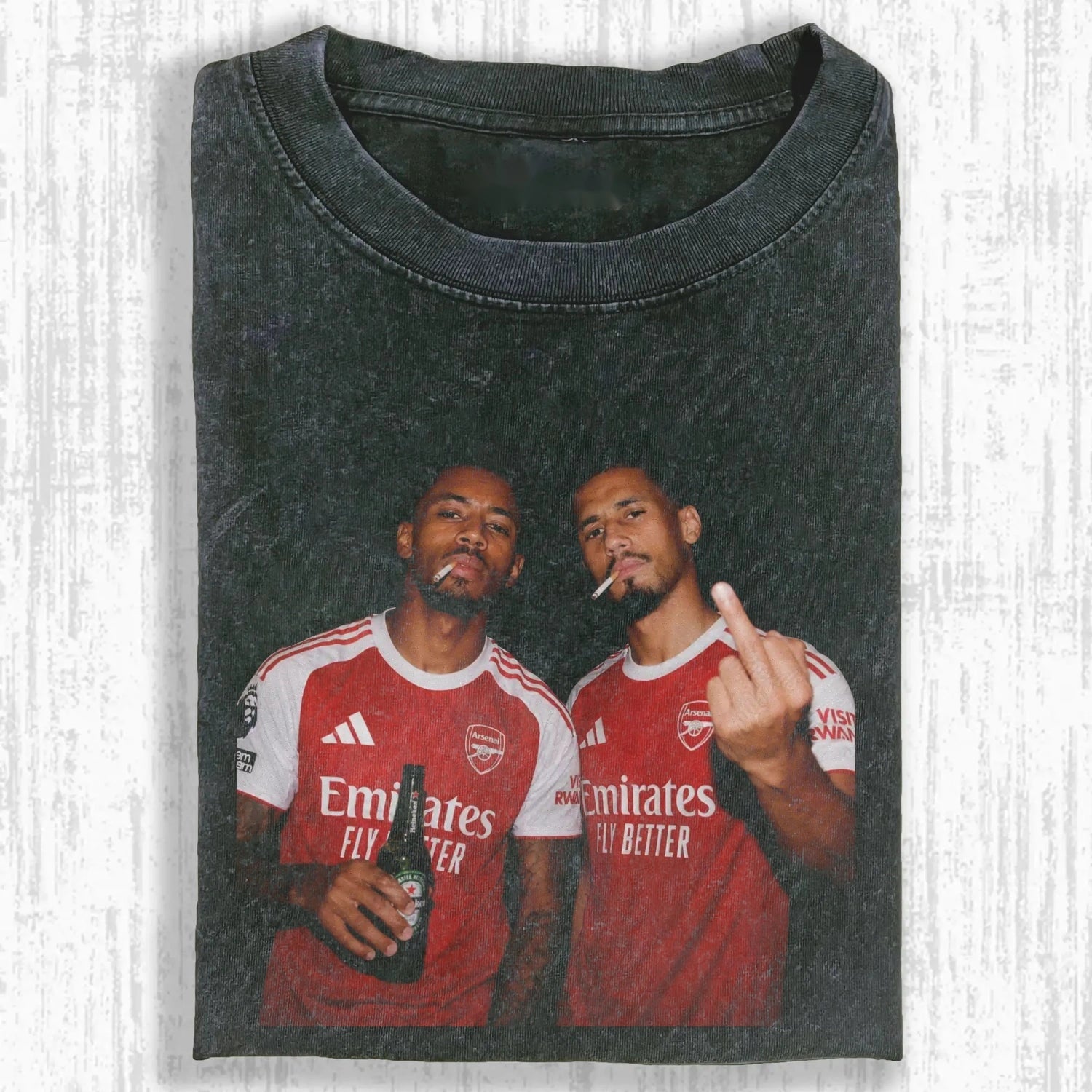William Saliba ＆ Gabriel Magalhães Tee 2.0 - FuseVogue