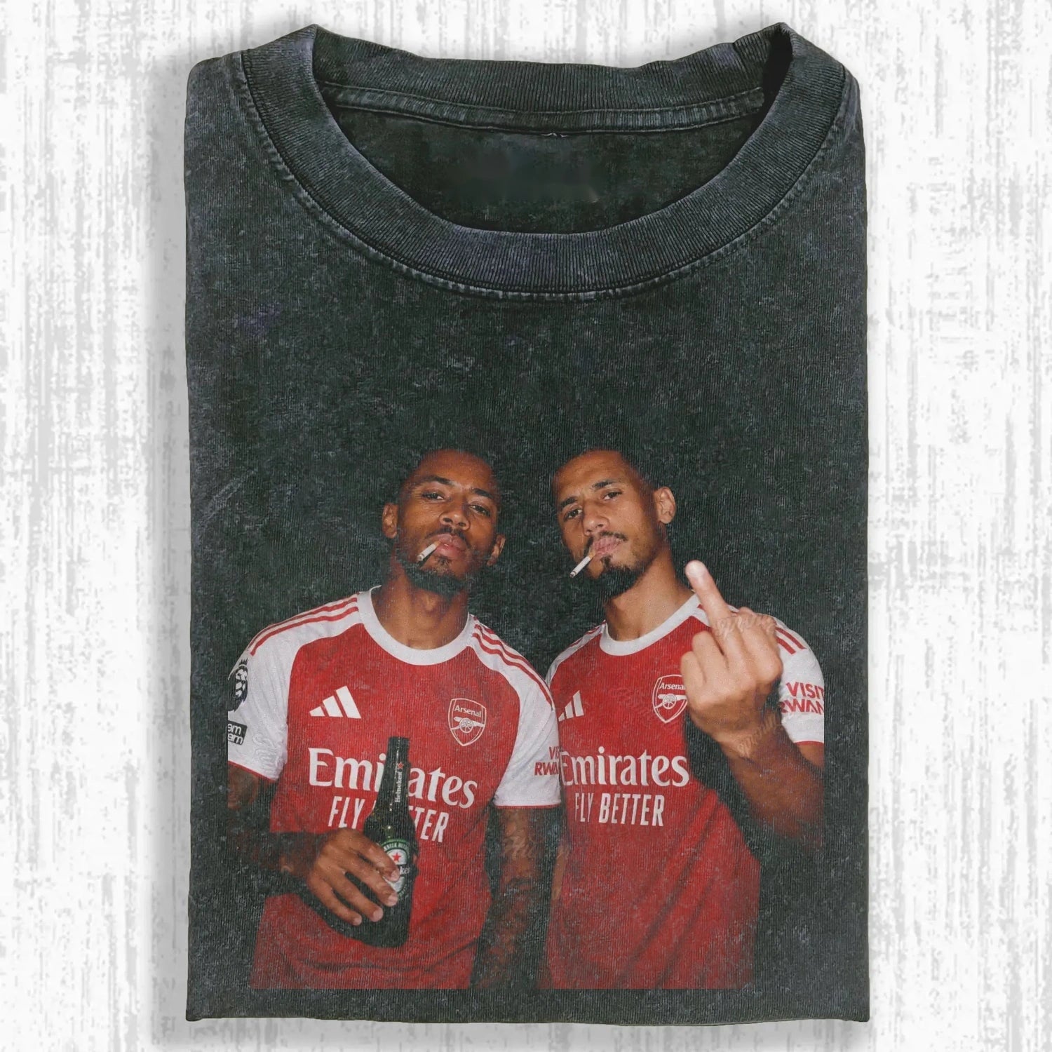 William Saliba ＆ Gabriel Magalhães Tee 2.0 - FuseVogue