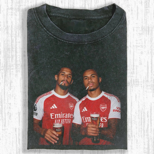 William Saliba ＆ Gabriel Magalhães Tee 4.0 - FuseVogue