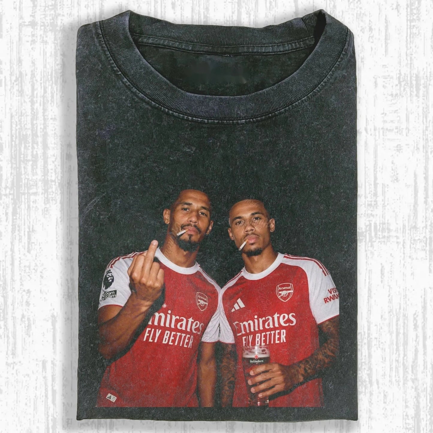 William Saliba ＆ Gabriel Magalhães Tee - FuseVogue