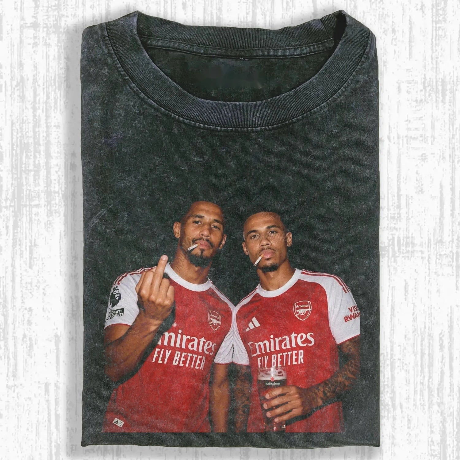 William Saliba ＆ Gabriel Magalhães Tee - FuseVogue