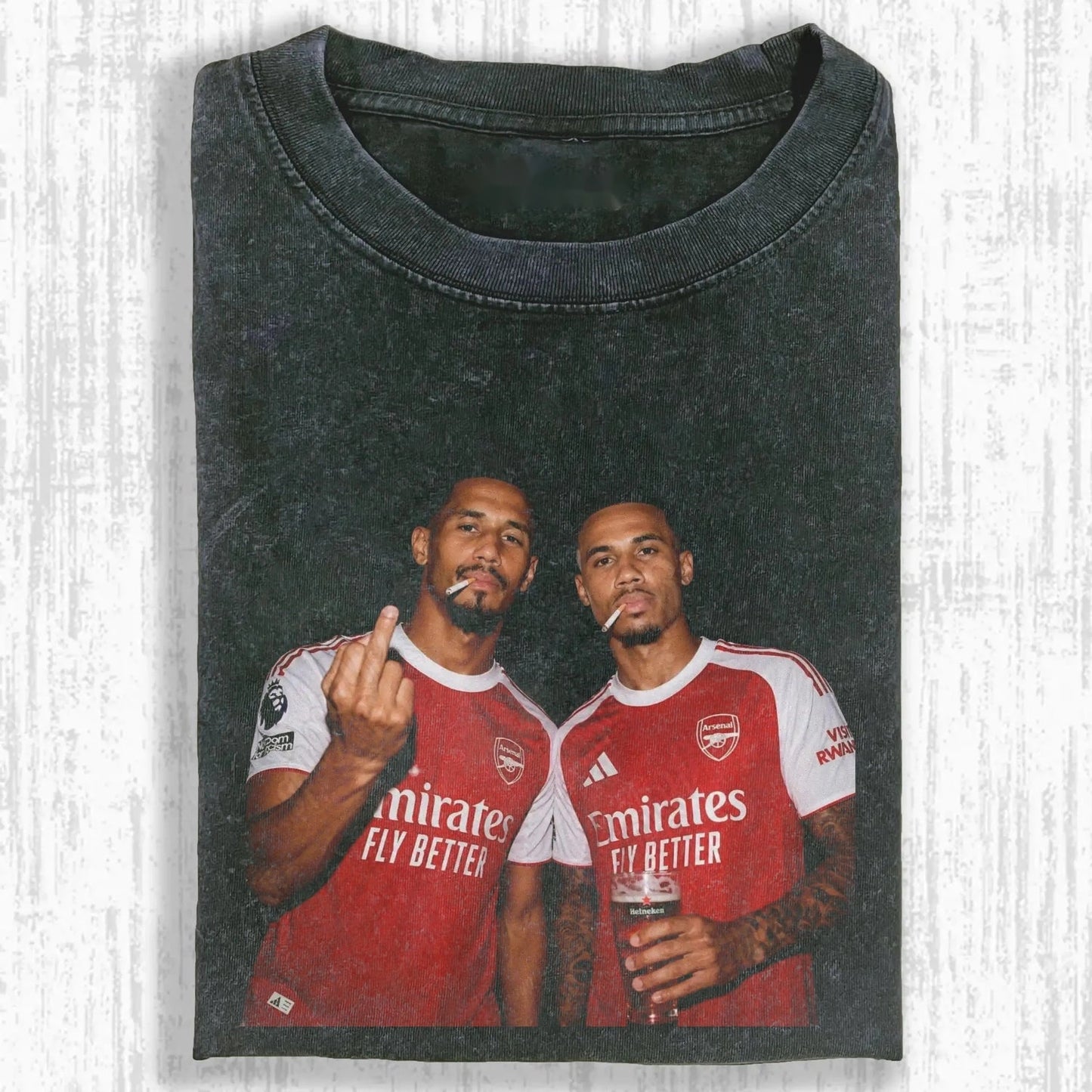 William Saliba ＆ Gabriel Magalhães Tee - FuseVogue