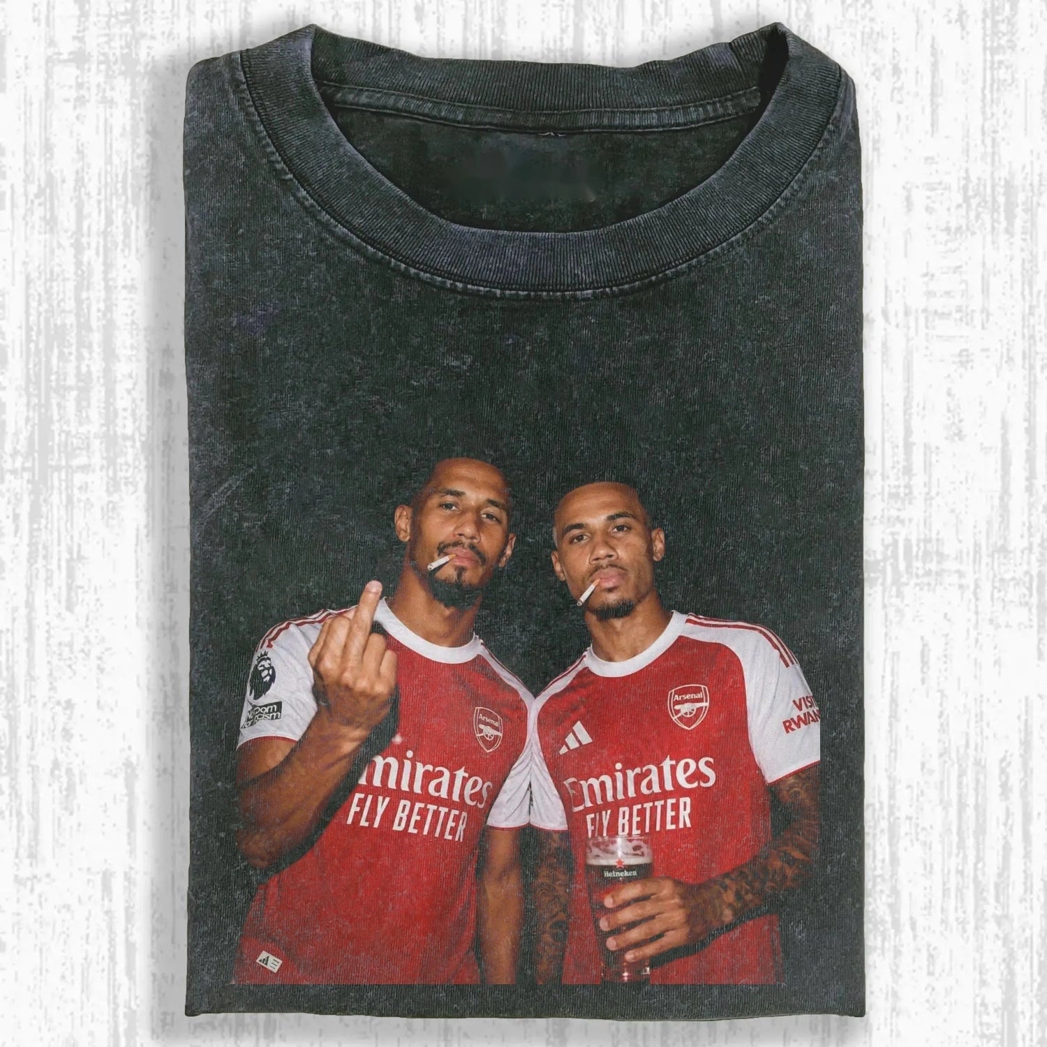 William Saliba ＆ Gabriel Magalhães Tee - FuseVogue