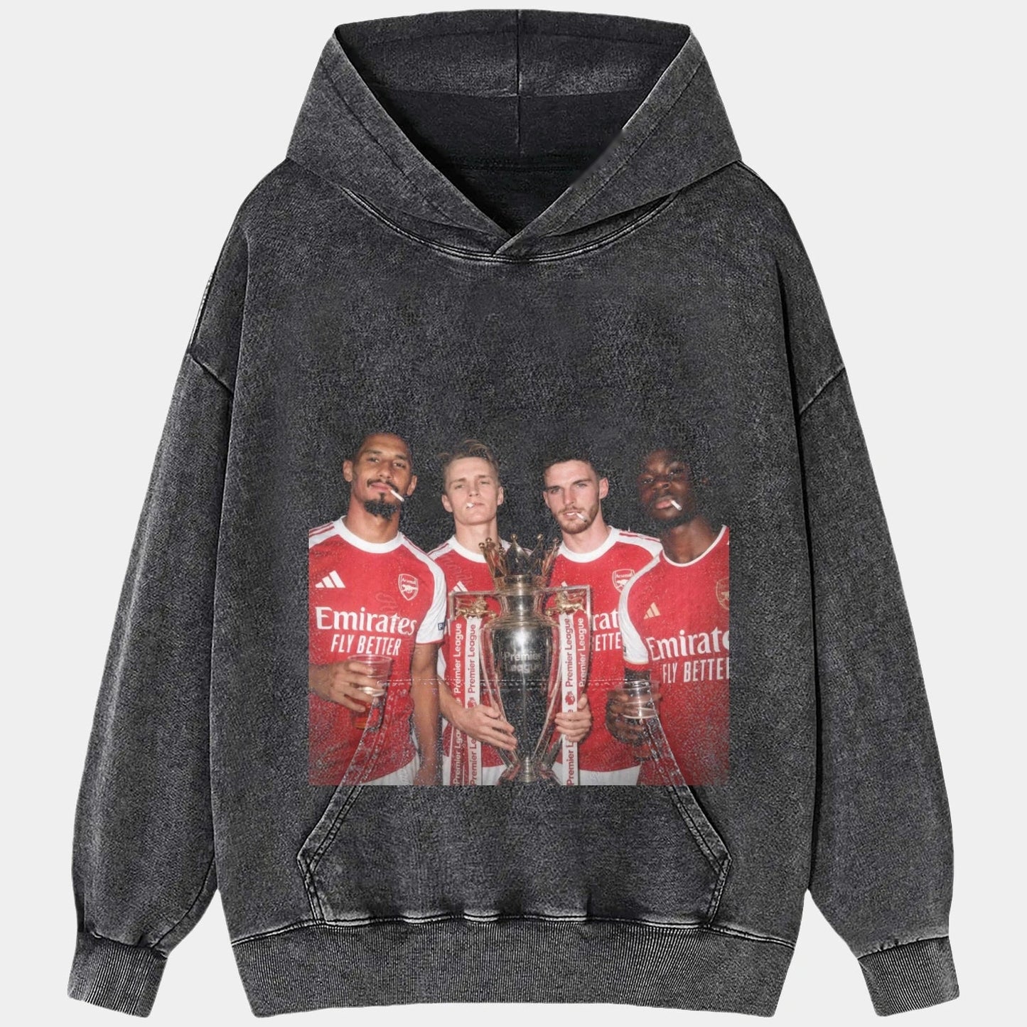 William Saliba & Martin Odegaard & Declan Rice &Bukayo Saka Champion Tee 3.0