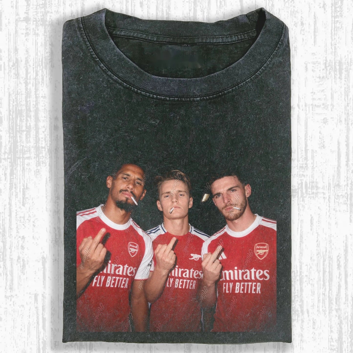 William Saliba ＆ Martin Odegaard ＆ Declan Rice Tee 2.0 - FuseVogue