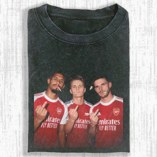 William Saliba ＆ Martin Odegaard ＆ Declan Rice Tee 2.0 - FuseVogue