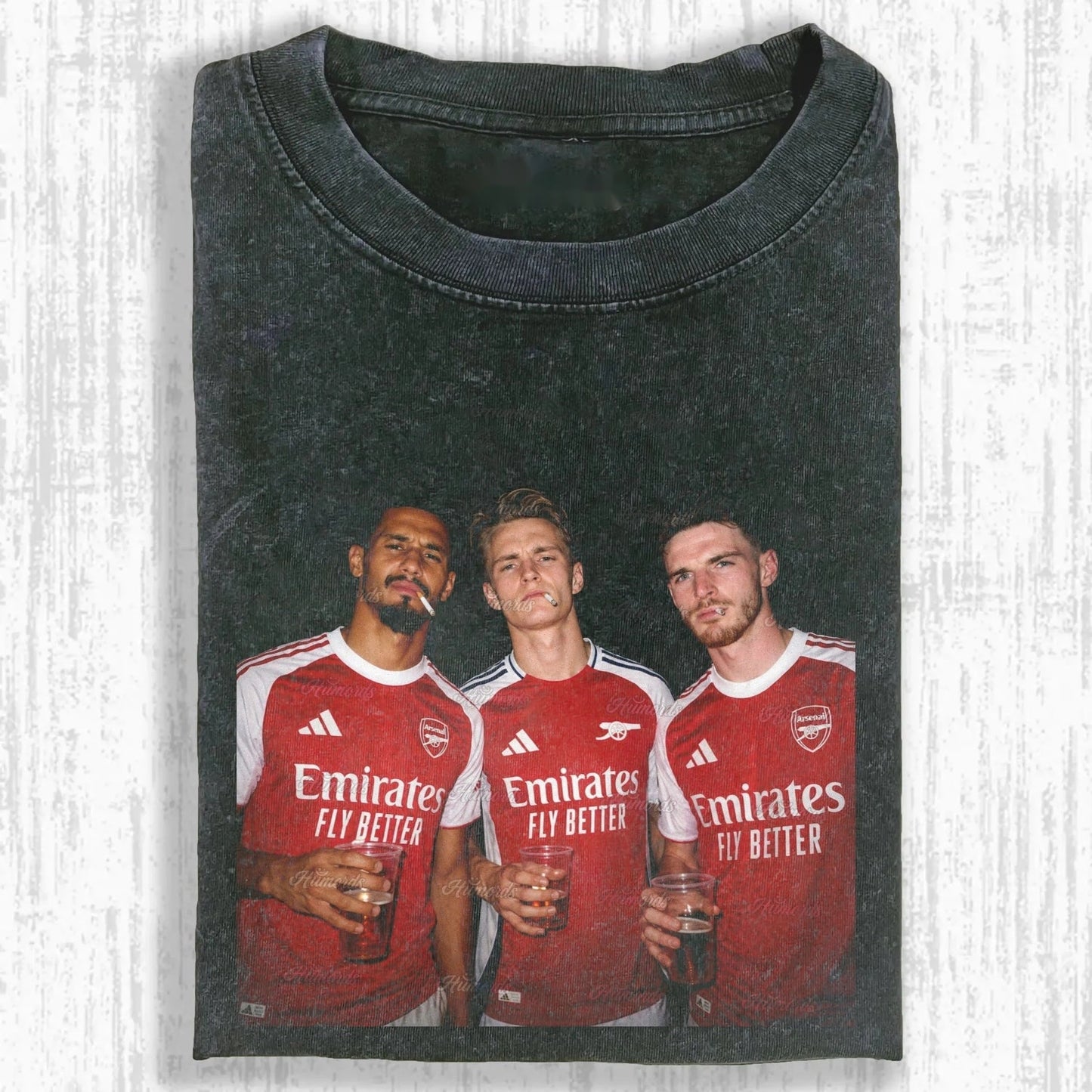 William Saliba ＆ Martin Odegaard ＆ Declan Rice Tee 3.0 - FuseVogue