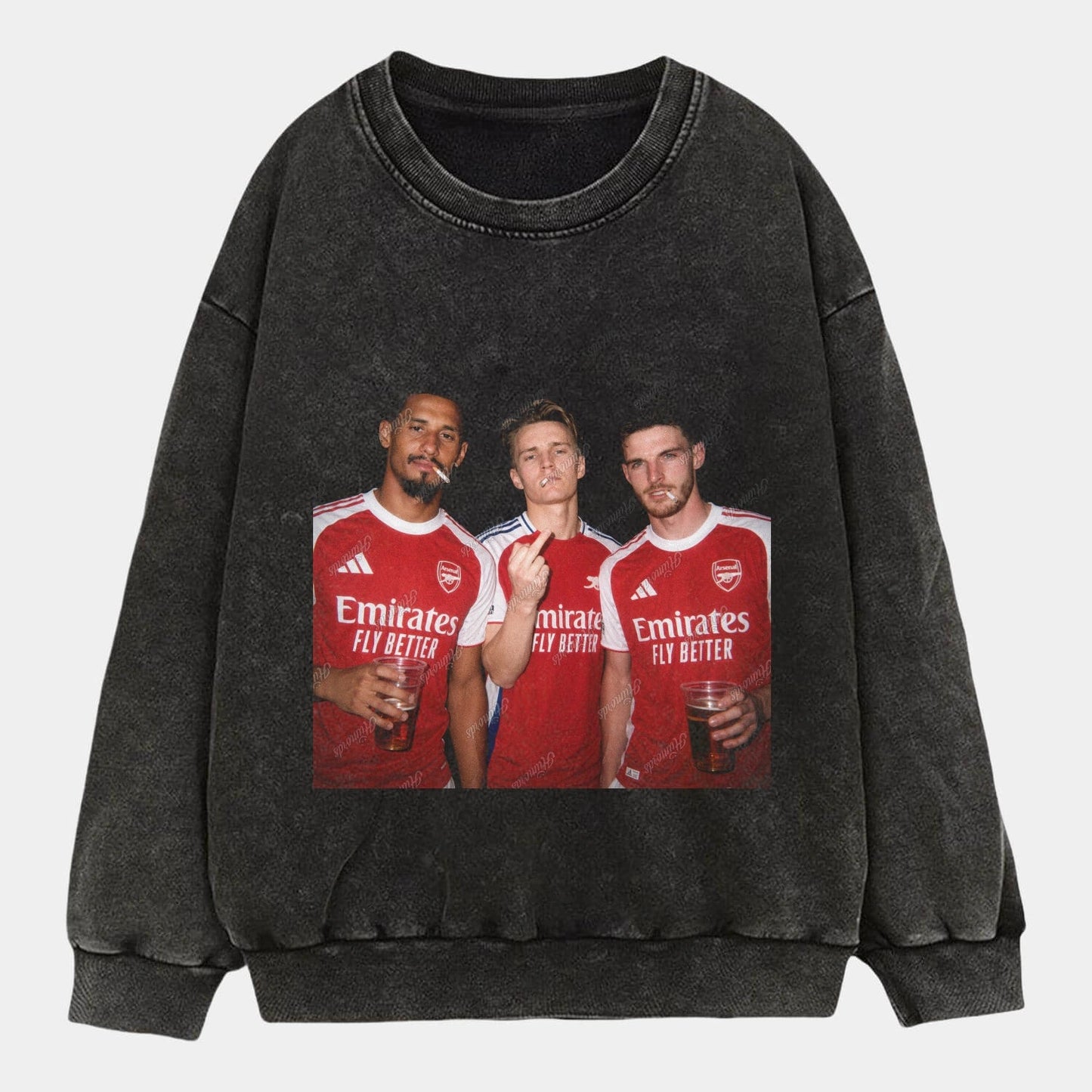 William Saliba ＆ Martin Odegaard ＆ Declan Rice Tee - FuseVogue
